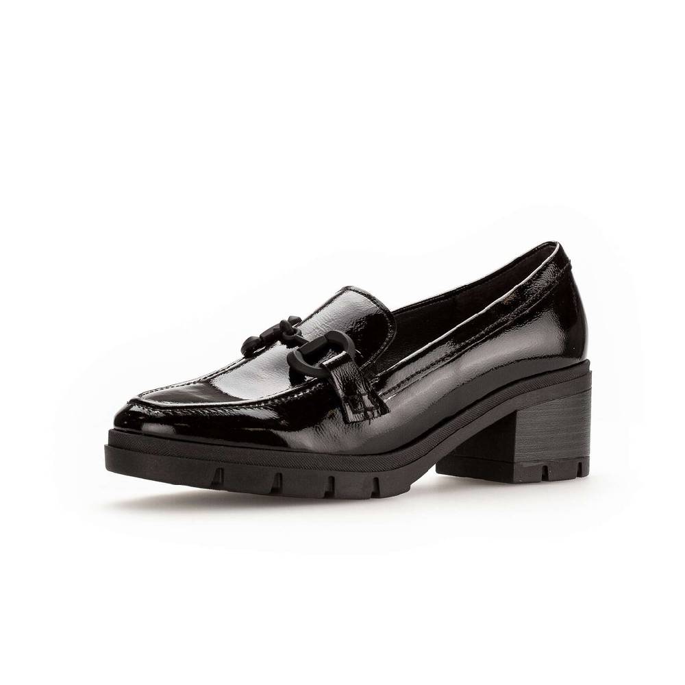 Pius Gabor Hochfrontpumps Schwarz