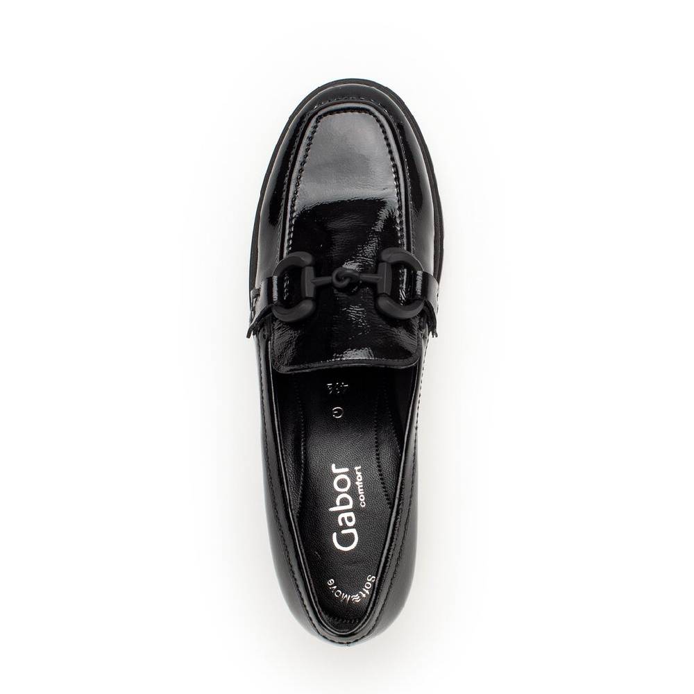 Pius Gabor Hochfrontpumps Schwarz