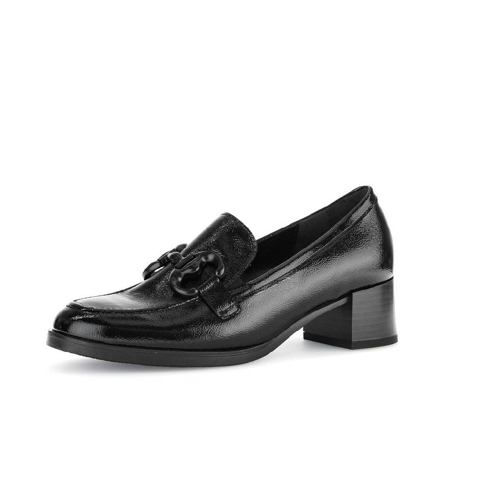 Pius Gabor Hochfrontpumps Schwarz