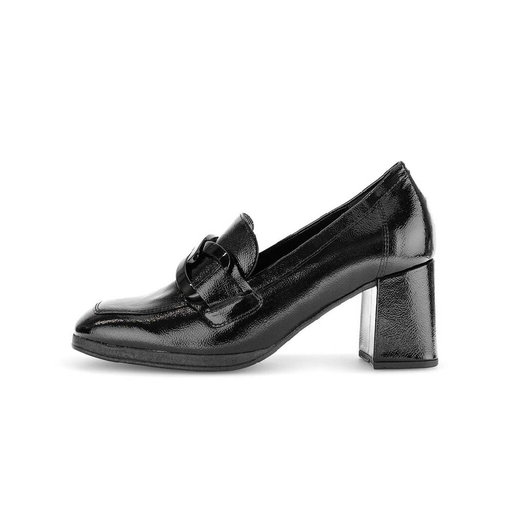 Pius Gabor Hochfrontpumps schwarz