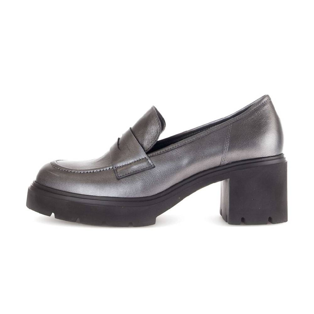 Pius Gabor Hochfrontpumps silber