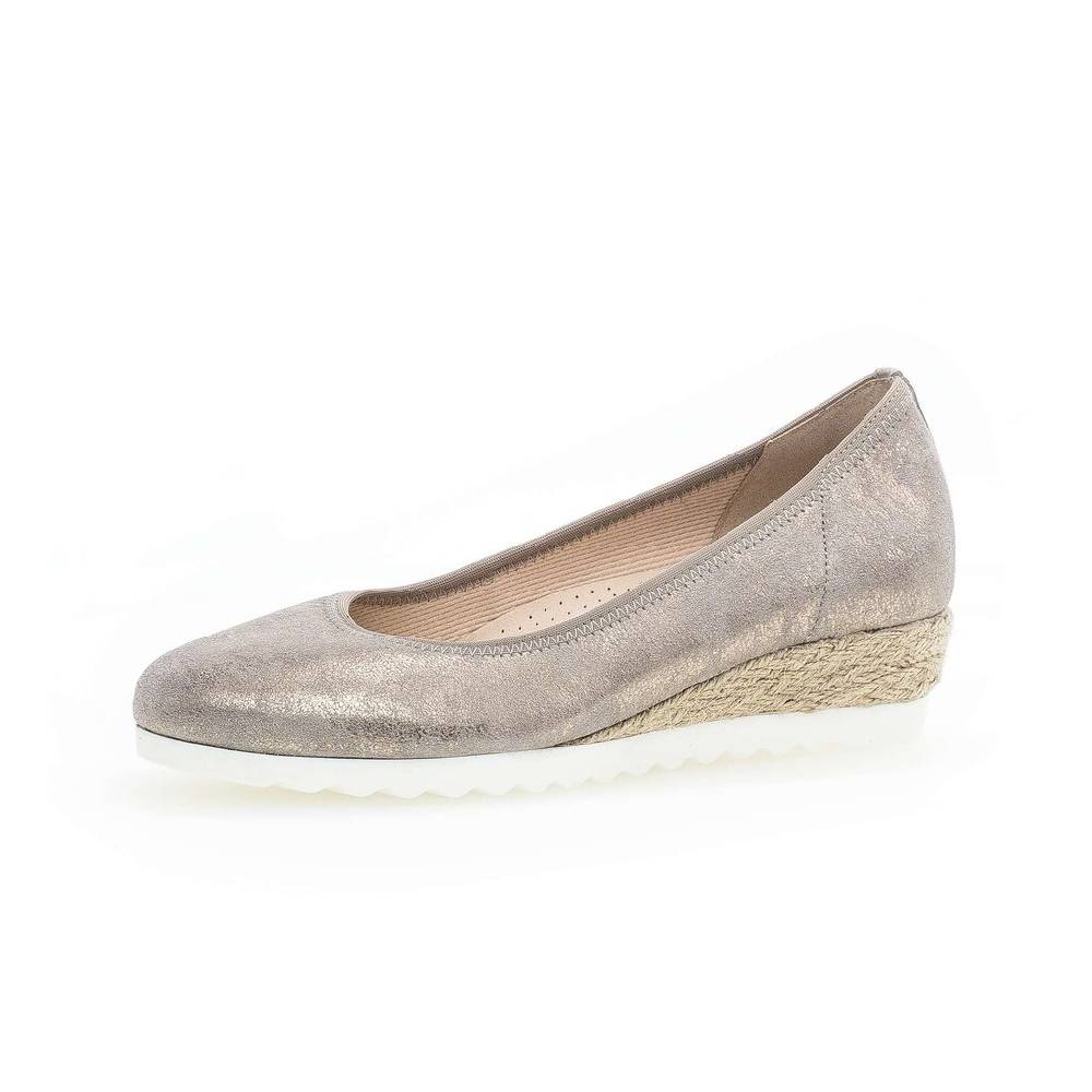Pius Gabor Keilpumps Beige