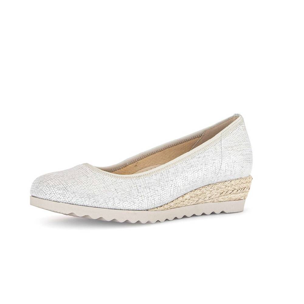 Pius Gabor Keilpumps Gold