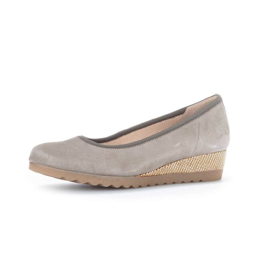 Pius Gabor Keilpumps Grün