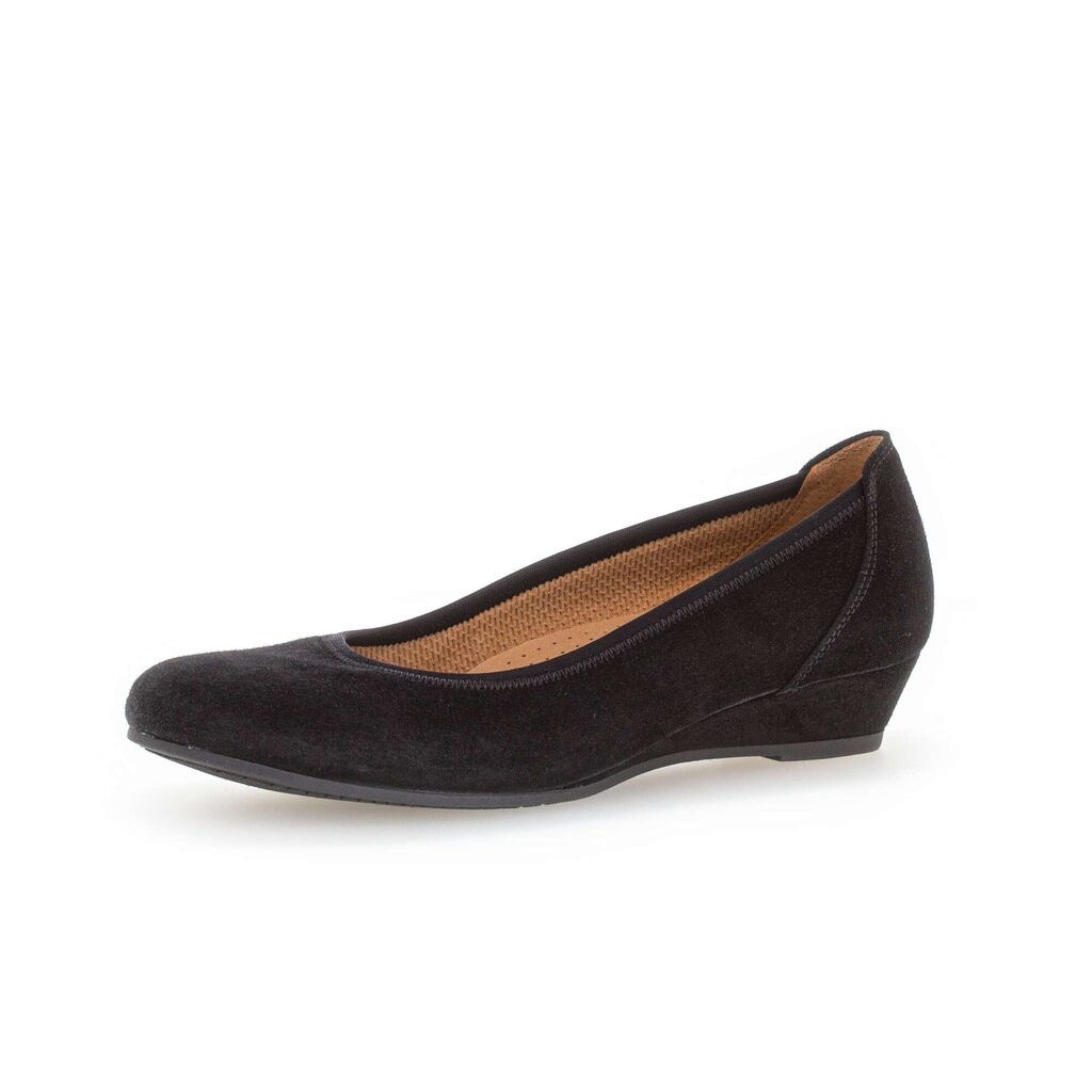 Pius Gabor Keilpumps Schwarz