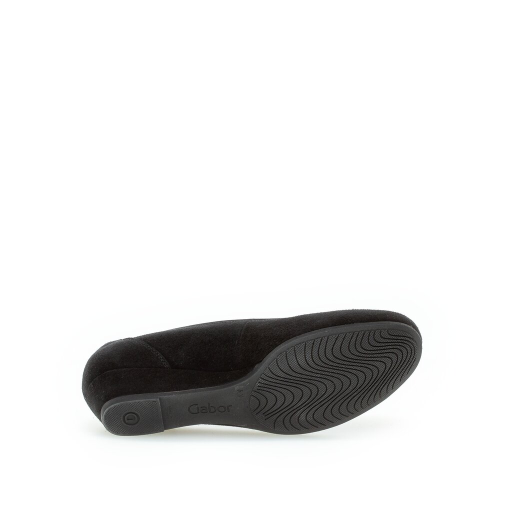 Pius Gabor Keilpumps Schwarz