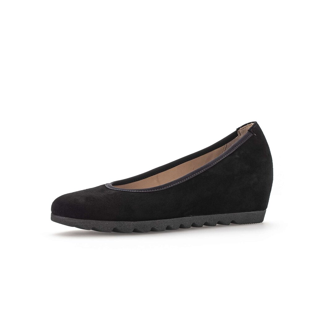 Pius Gabor Keilpumps Schwarz