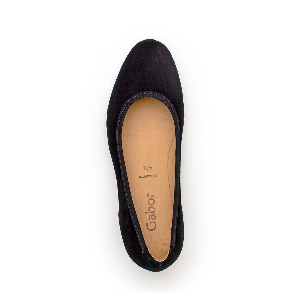 Pius Gabor Keilpumps Schwarz