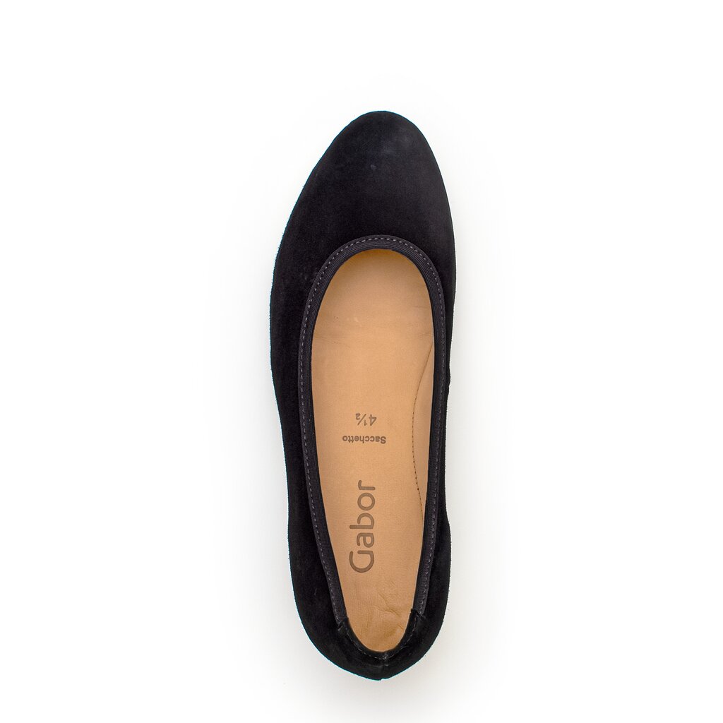 Pius Gabor Keilpumps Schwarz