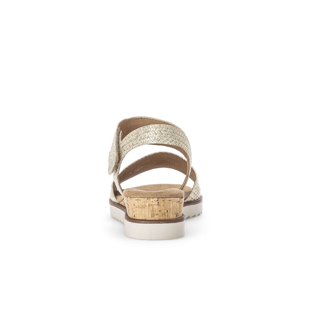 Pius Gabor Keilsandalette Beige