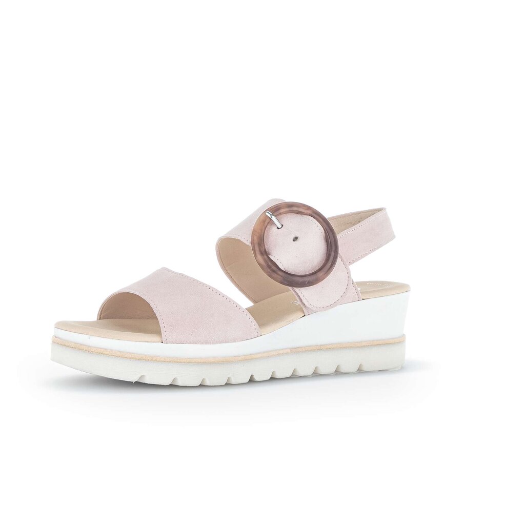 Pius Gabor Keilsandalette Beige