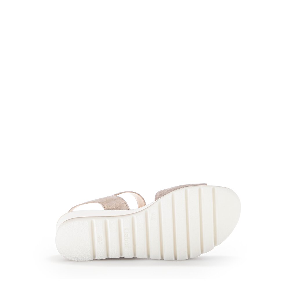 Pius Gabor Keilsandalette Beige