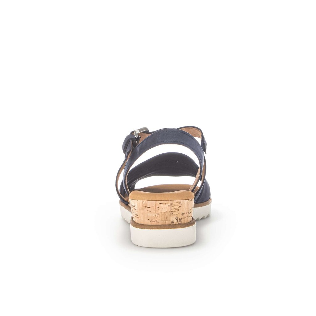 Pius Gabor Keilsandalette Blau