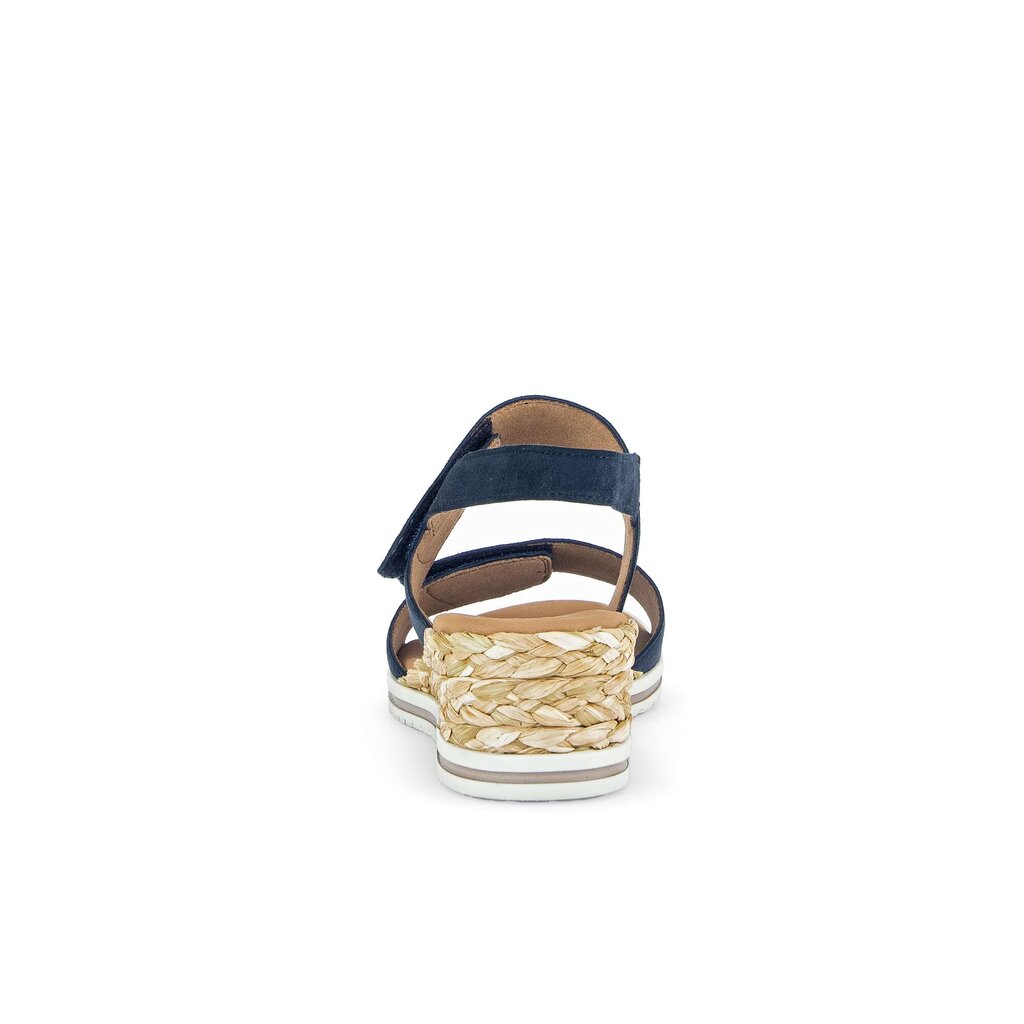 Pius Gabor Keilsandalette Blau