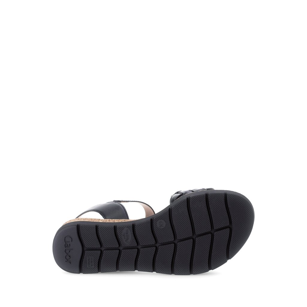 Pius Gabor Keilsandalette Blau