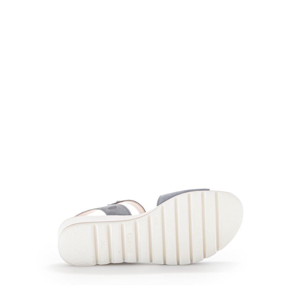 Pius Gabor Keilsandalette Blau