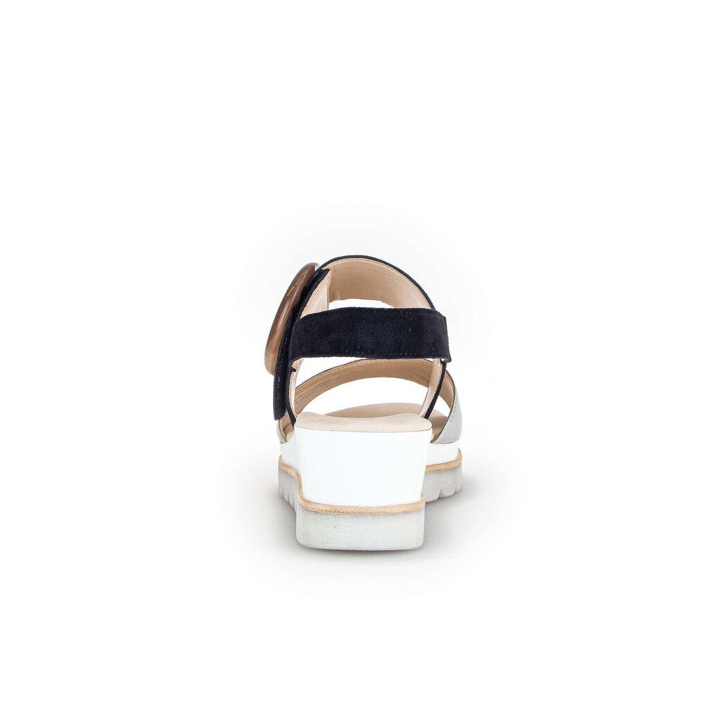 Pius Gabor Keilsandalette Blau