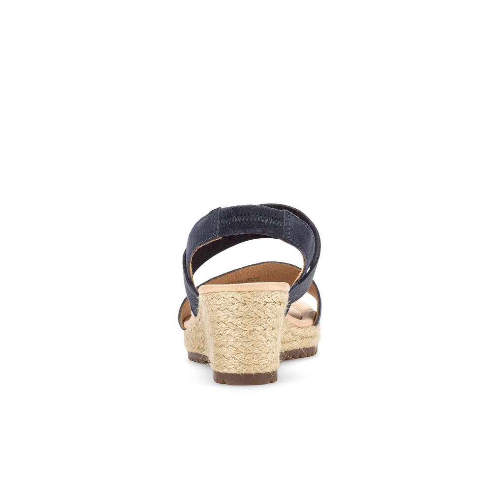 Pius Gabor Keilsandalette Blau