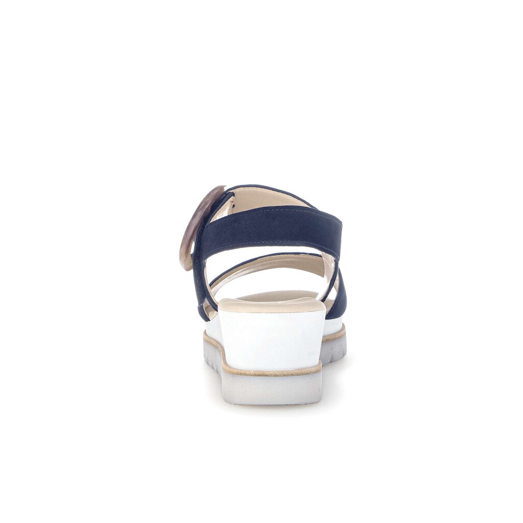 Pius Gabor Keilsandalette Blau