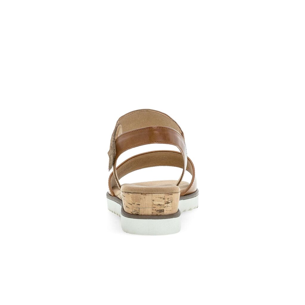 Pius Gabor Keilsandalette Braun