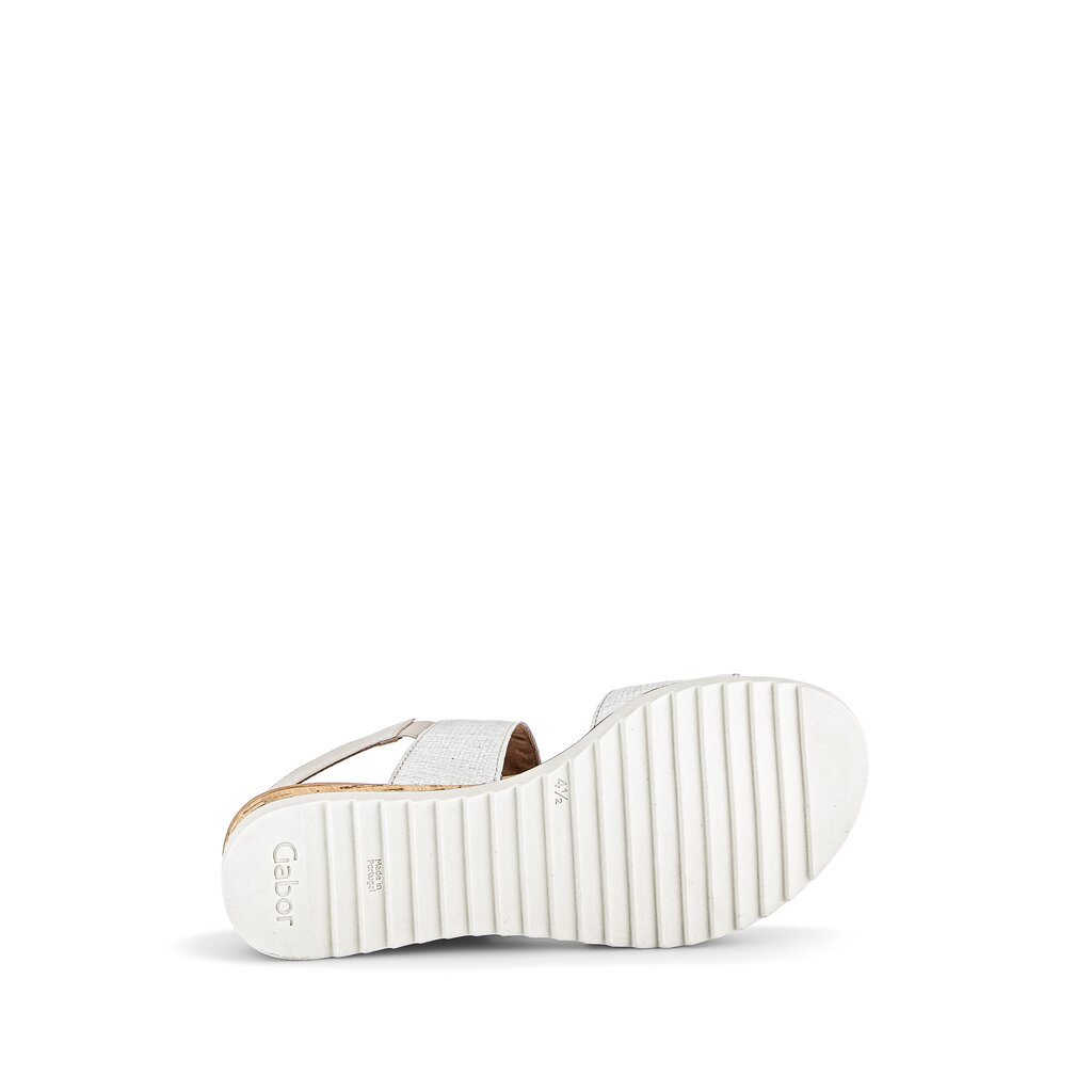 Pius Gabor Keilsandalette Gold