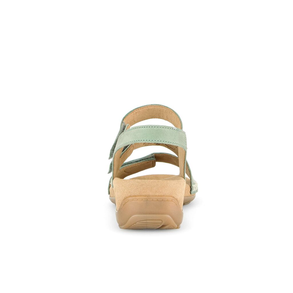 Pius Gabor Keilsandalette Grün