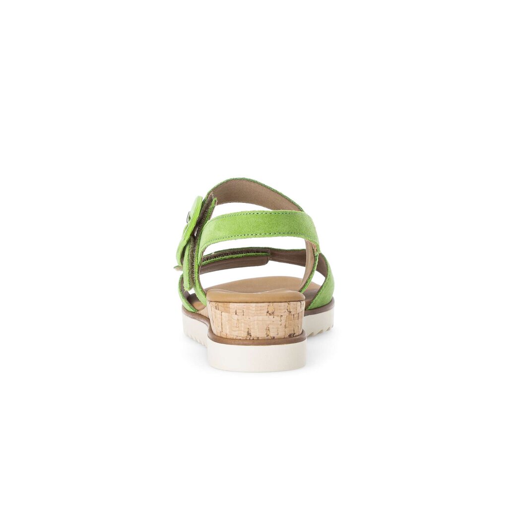 Pius Gabor Keilsandalette Grün
