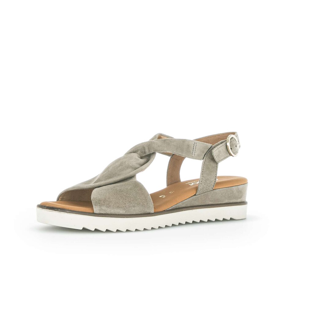 Pius Gabor Keilsandalette Grün