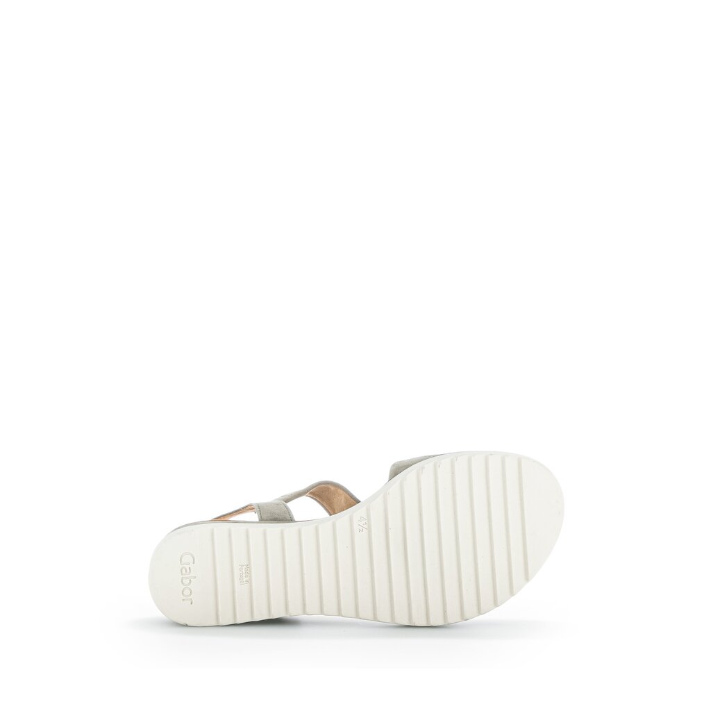 Pius Gabor Keilsandalette Grün