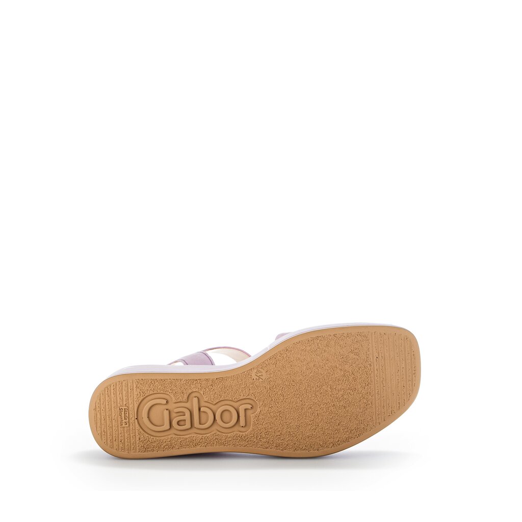 Pius Gabor Keilsandalette Lila