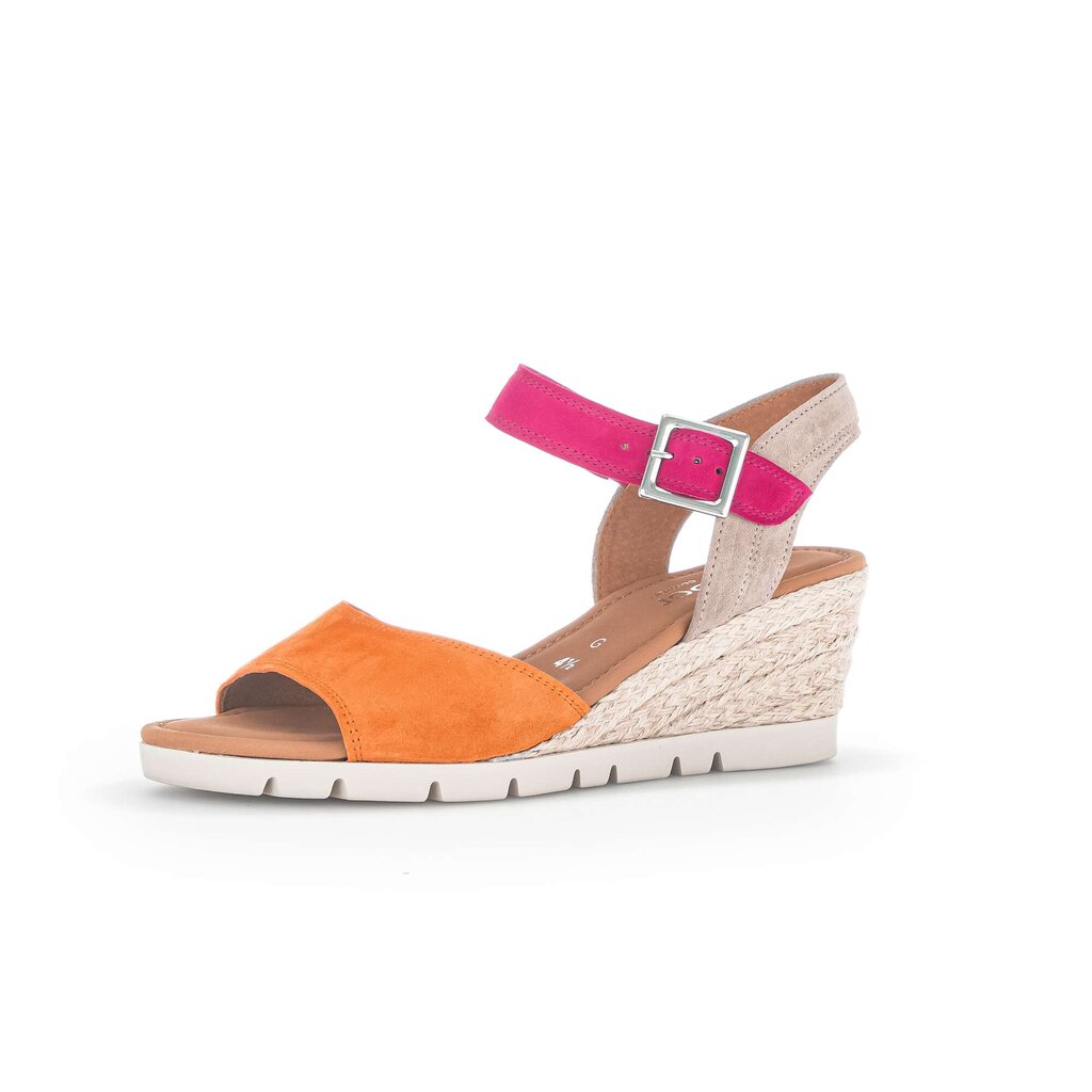 Pius Gabor Keilsandalette Multicolour