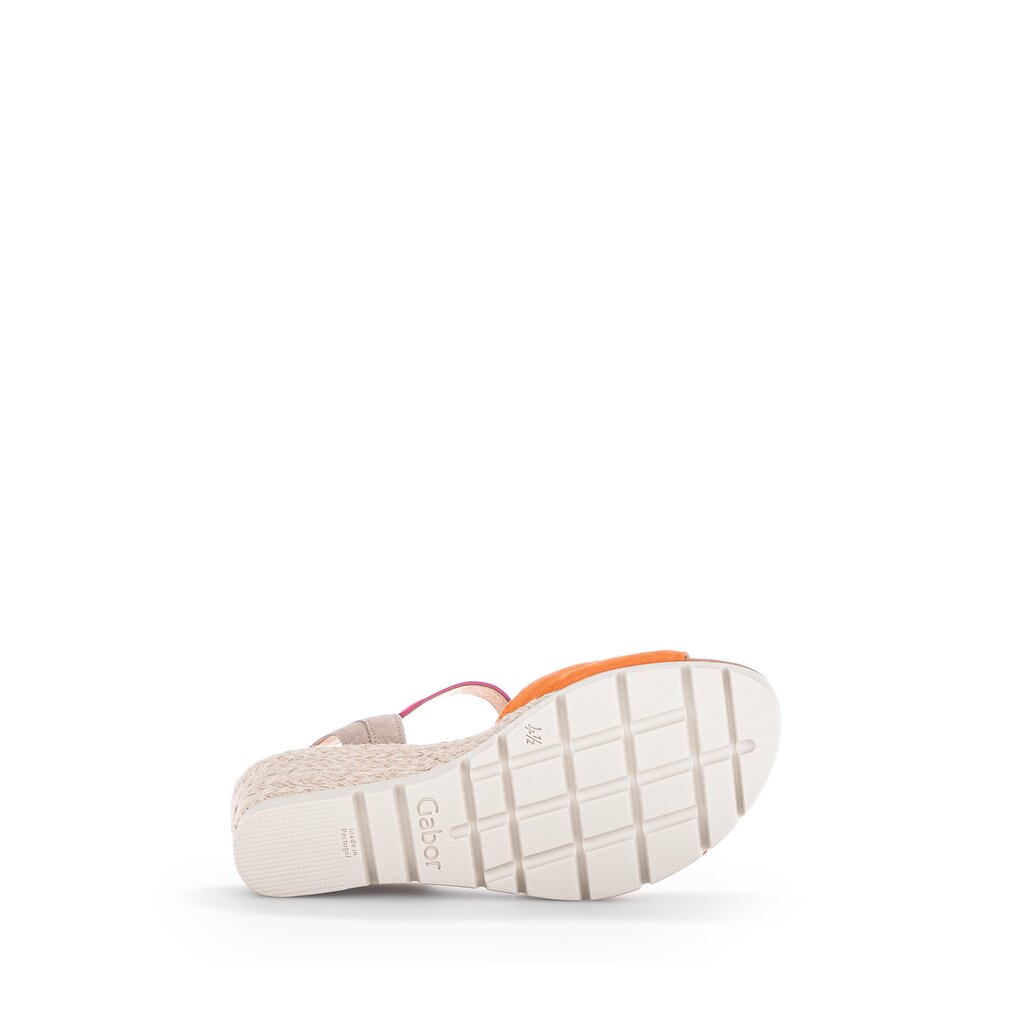 Pius Gabor Keilsandalette Multicolour