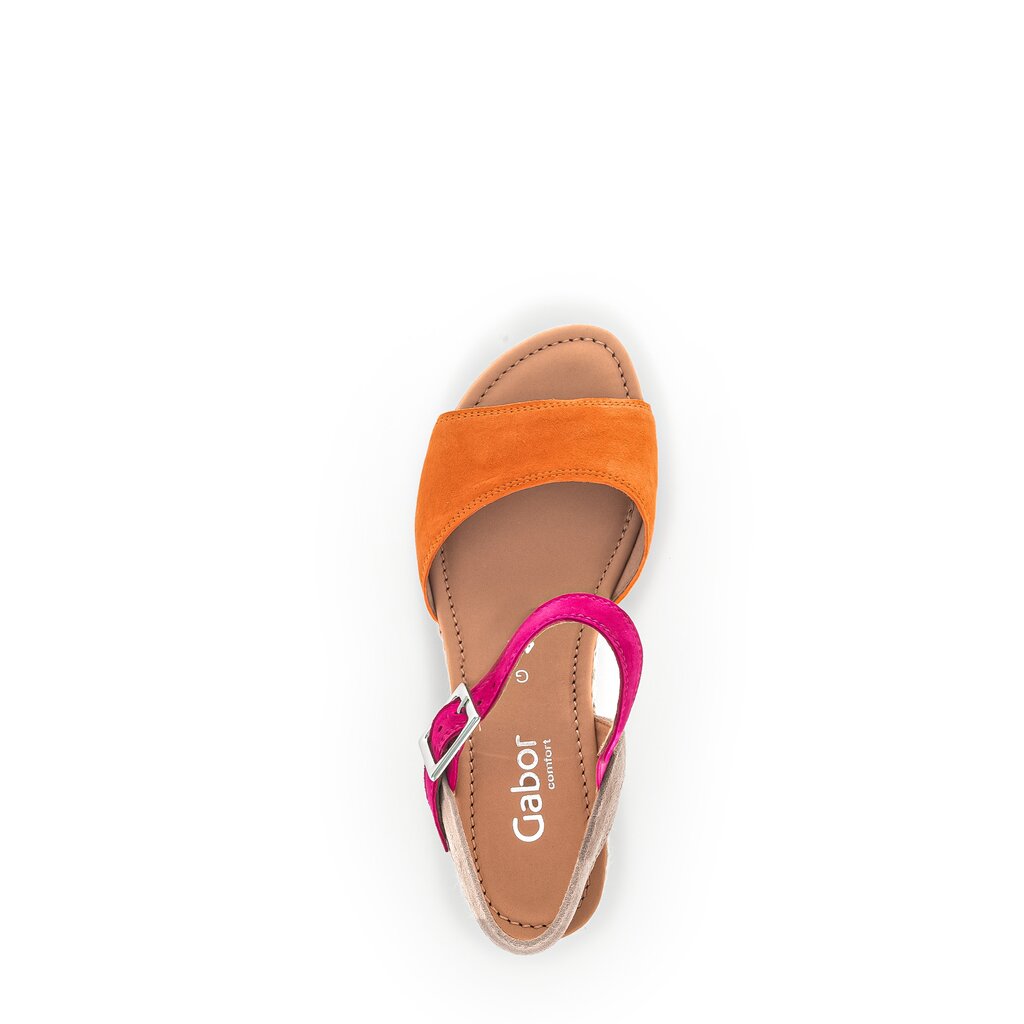 Pius Gabor Keilsandalette Multicolour