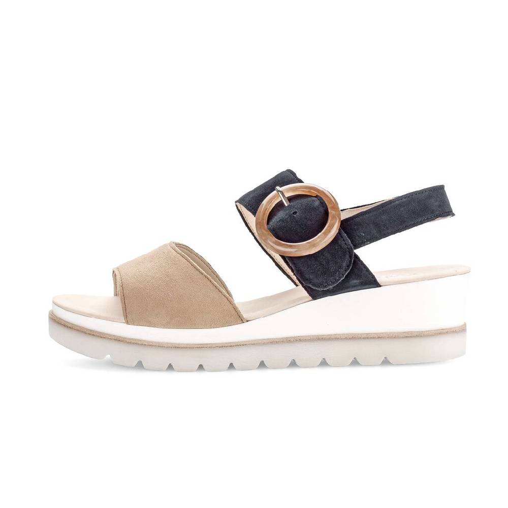 Pius Gabor Keilsandalette multicolour