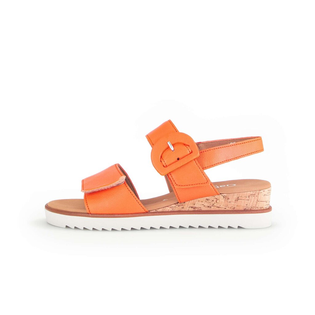 Pius Gabor Keilsandalette orange