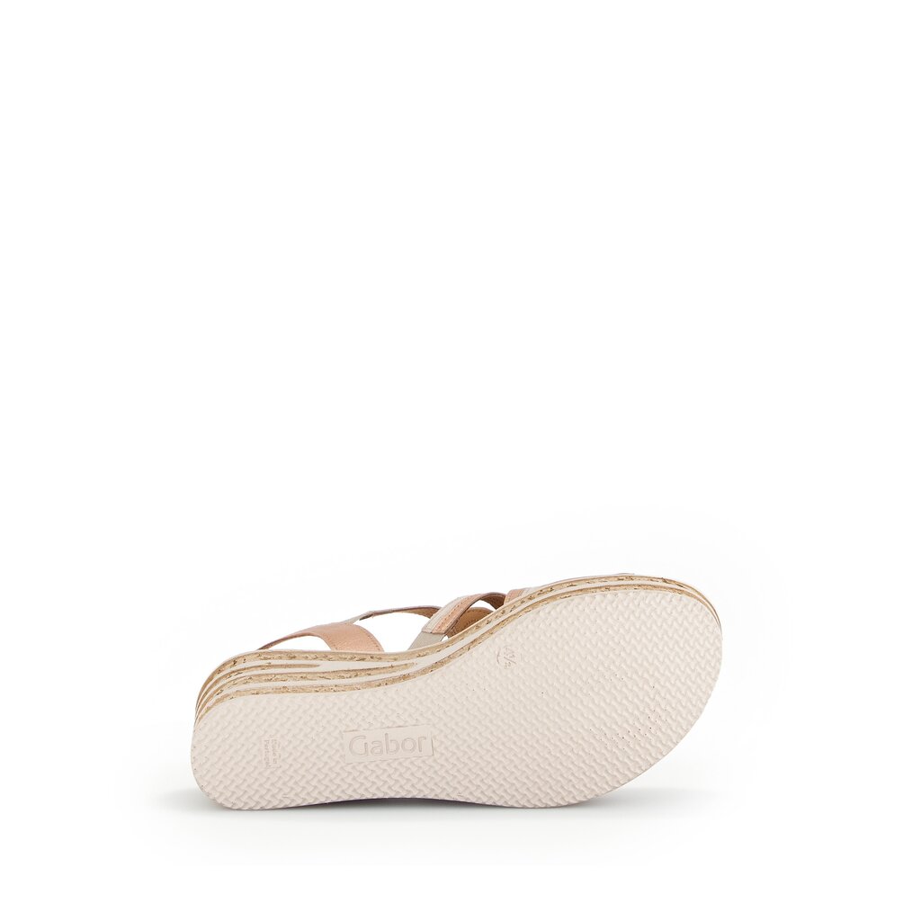 Pius Gabor Keilsandalette Rosa