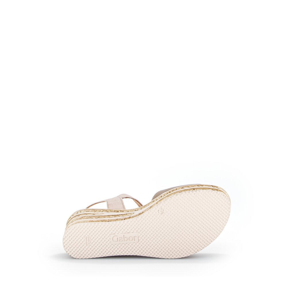 Pius Gabor Keilsandalette Rosa