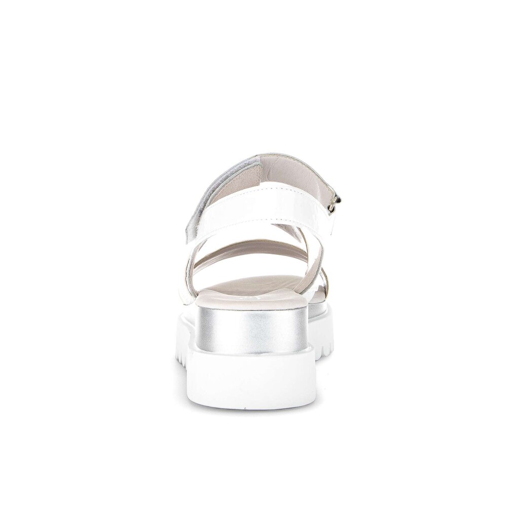 Pius Gabor Keilsandalette Weiß