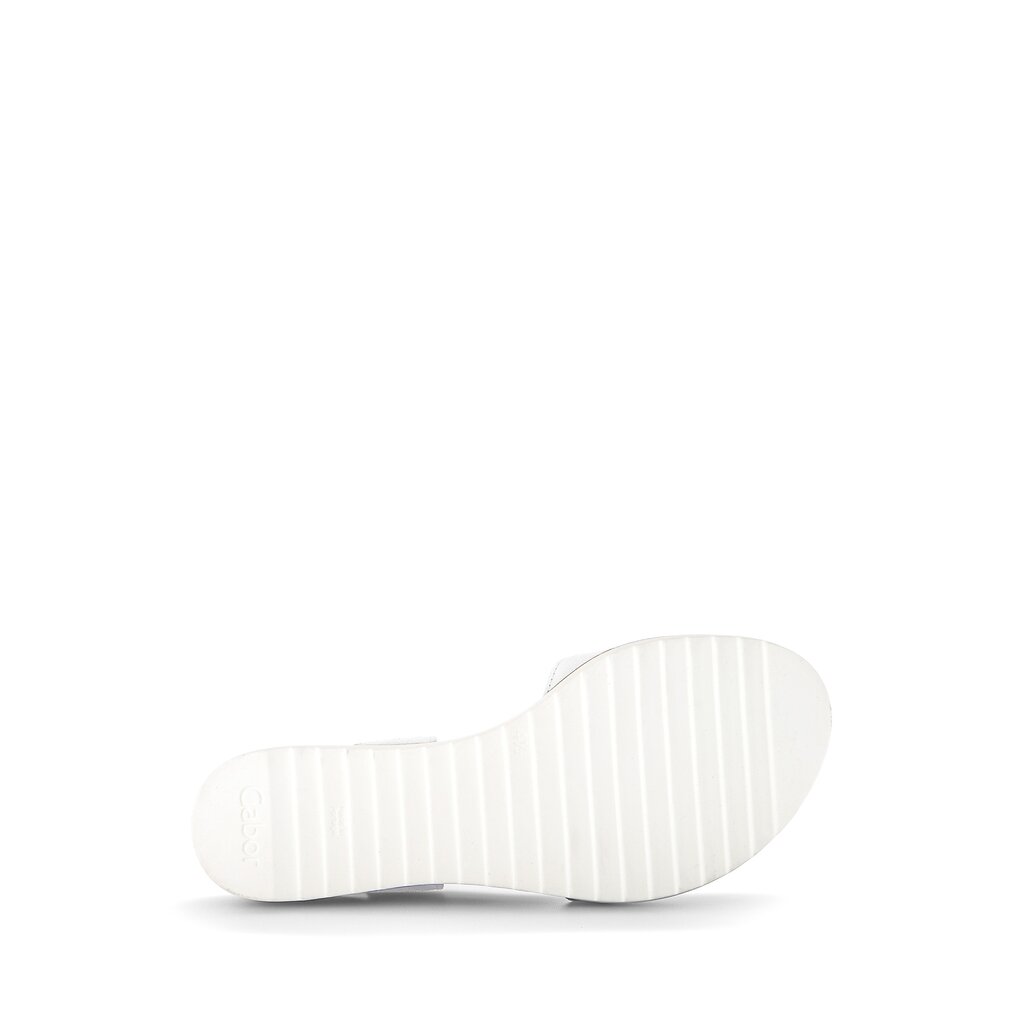 Pius Gabor Keilsandalette Weiß