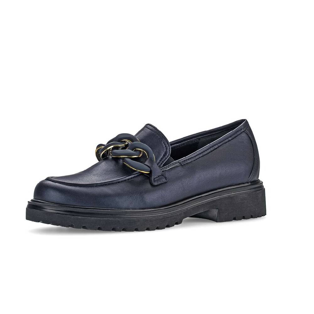 Pius Gabor Loafer Blau