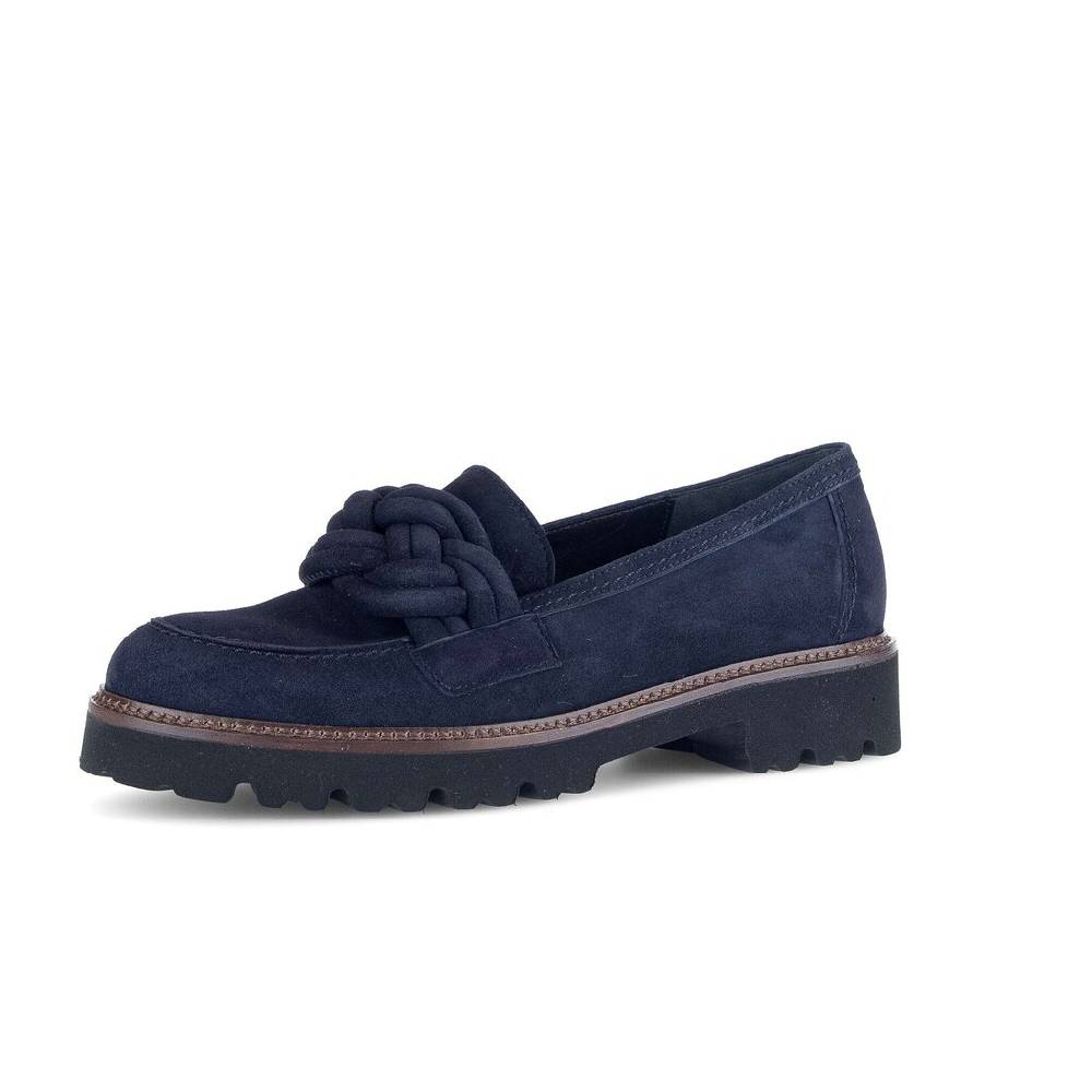 Pius Gabor Loafer Blau
