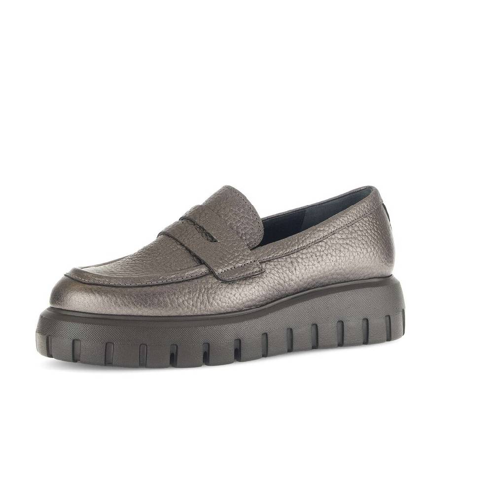 Pius Gabor Loafer Bronze