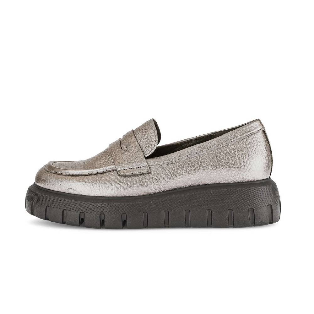 Pius Gabor Loafer grau