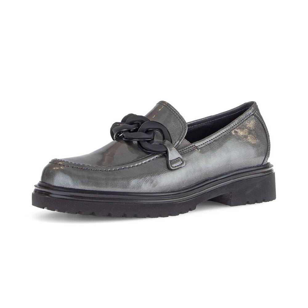 Pius Gabor Loafer Grau