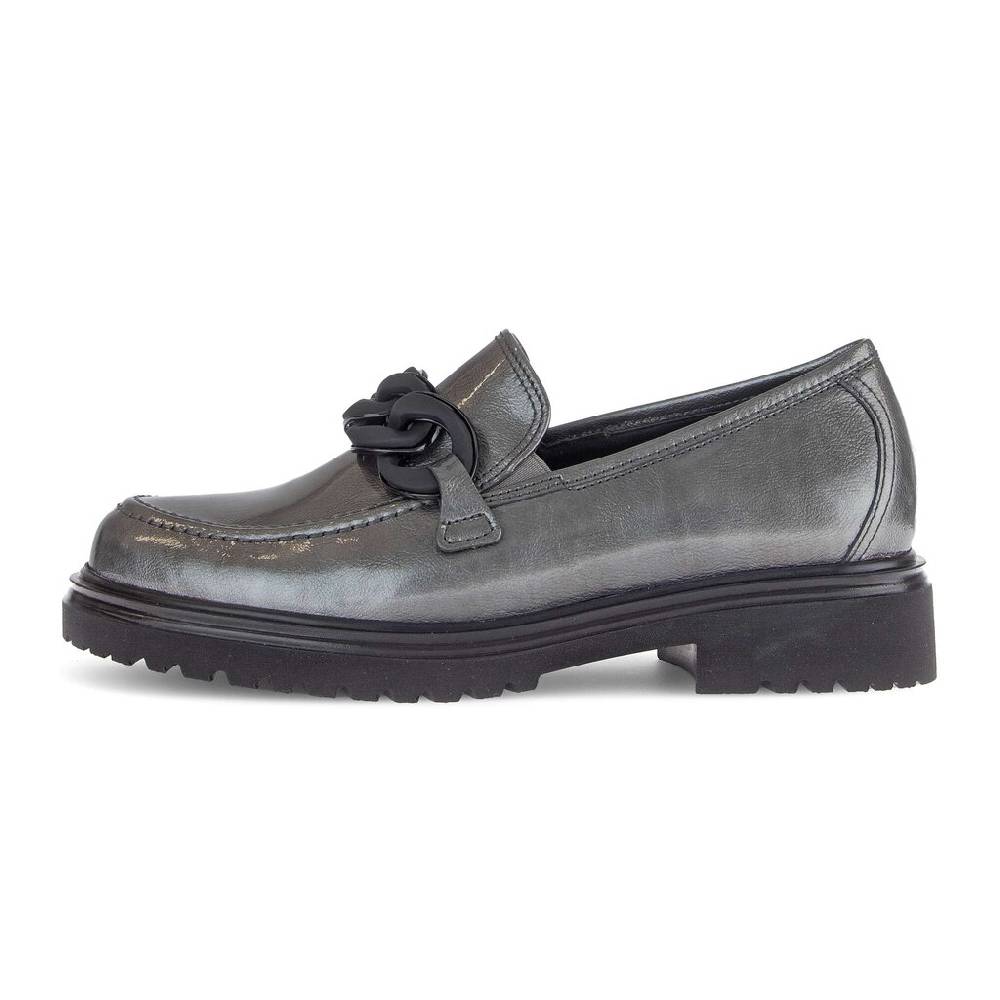 Pius Gabor Loafer grau
