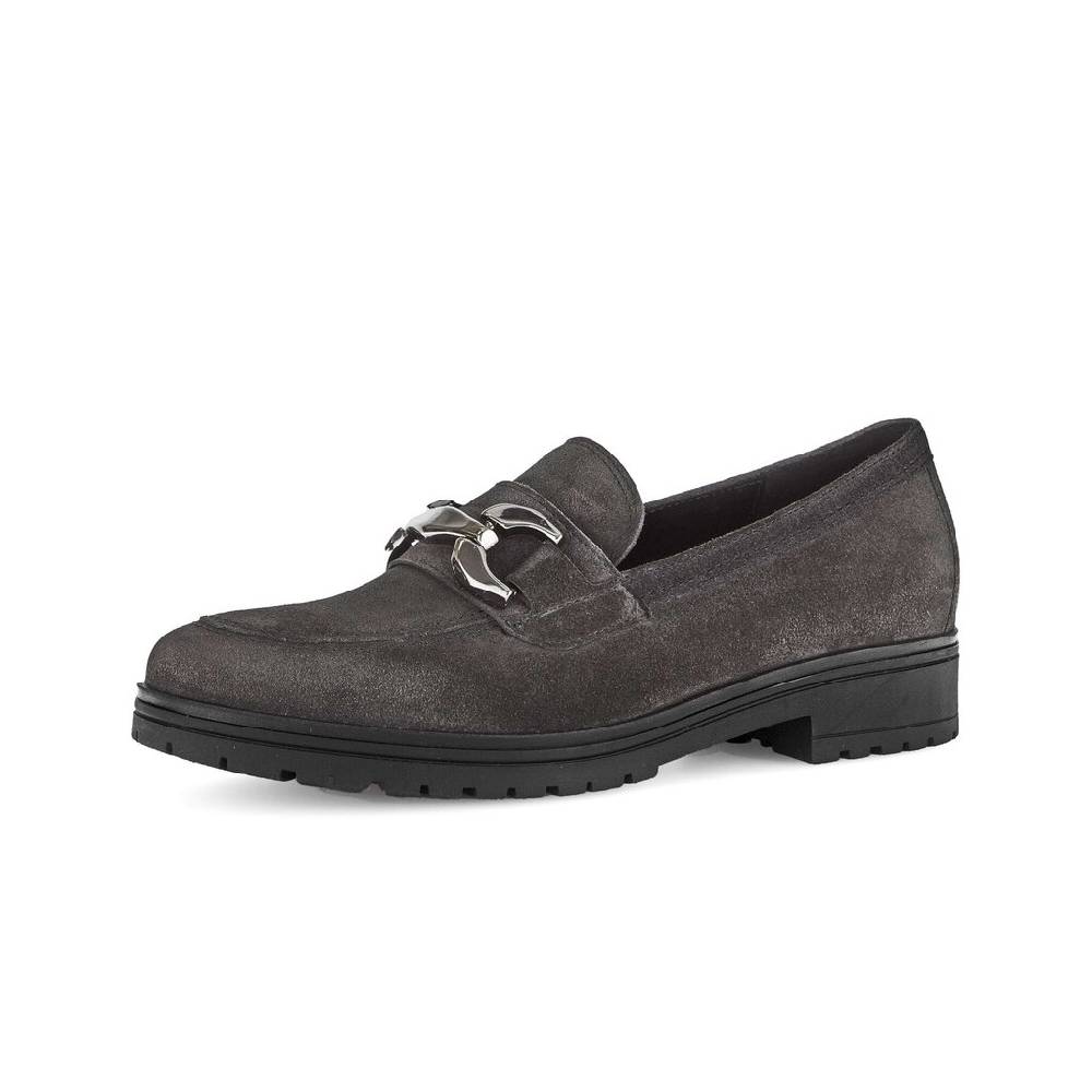 Pius Gabor Loafer Grau