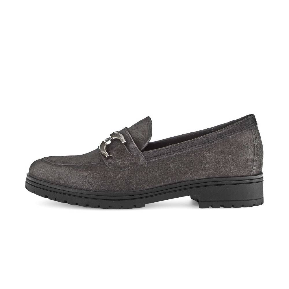 Pius Gabor Loafer grau
