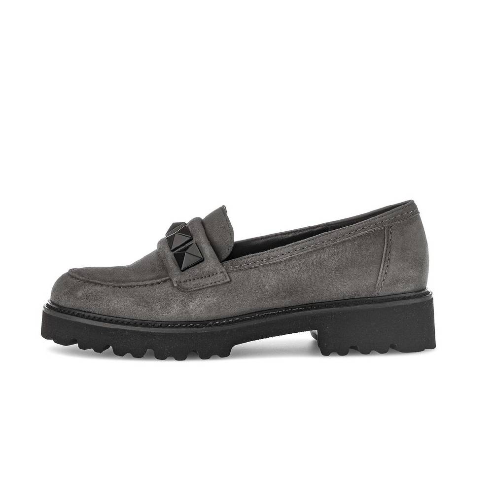 Pius Gabor Loafer grau