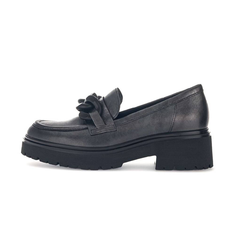 Pius Gabor Loafer Grau