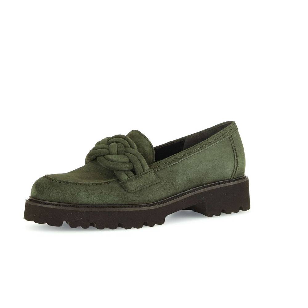 Pius Gabor Loafer Grün